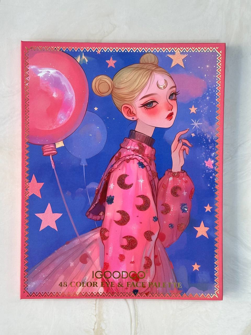 پالت سایه کتابی (سایه ،رژگونه،هایلایتر )