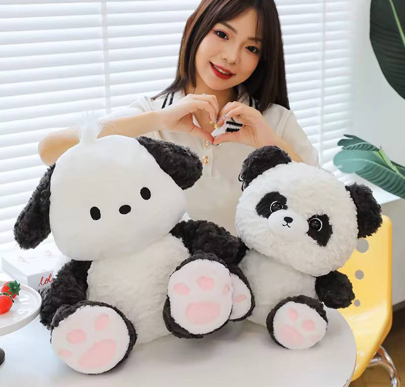 عروسک پتودار بالشتی اورجینال مدل پاندا(دوکله )