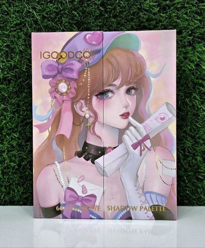 پالت سایه کتابی همه کاره  به همراه رژلب،کانسیلر،هایلاتر،رژگونه وکانتور)