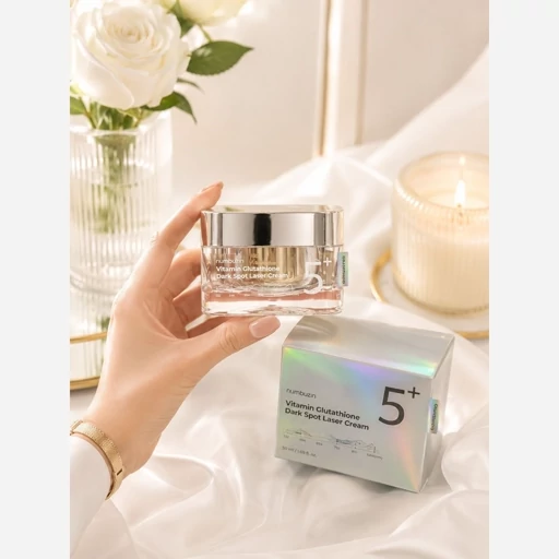 کرم گلوتاتیون نامبوزین روشن کننده قوی پوست  Numbuzin No.5 Vitamin Glutathione Laser Cream 50ml  3