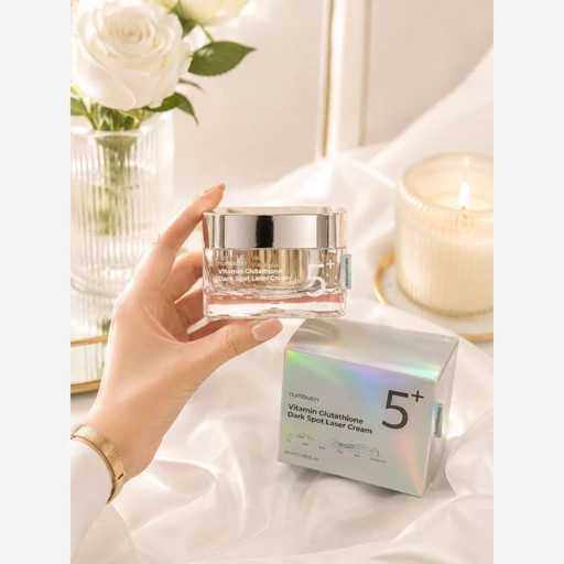 کرم گلوتاتیون نامبوزین روشن کننده قوی پوست Numbuzin No.5 Vitamin Glutathione Laser Cream 50ml 3